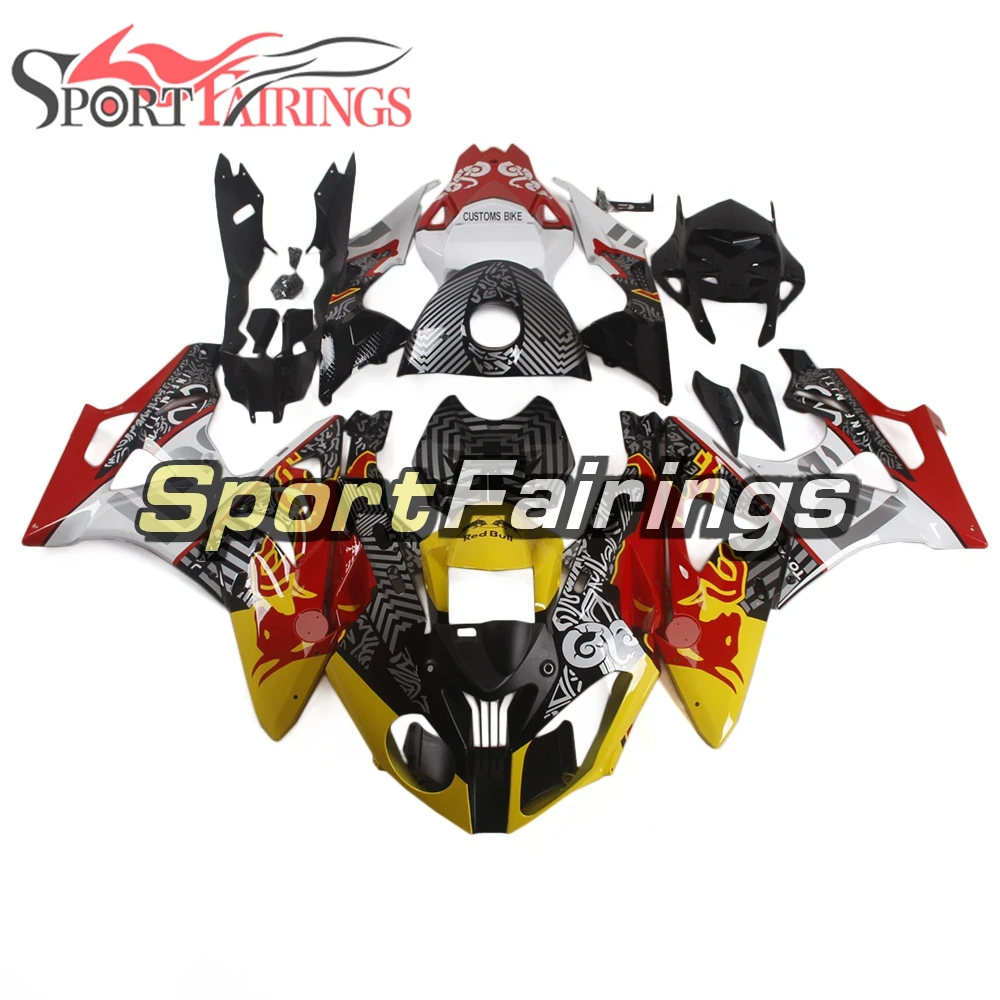 Red Black Yellow Full Fairing Kit For BMW S1000RR 2009 2010 2011 2012 2013 2014 S1000 RR 09-14 ABS Plastic Motorcycle Cowlings | Автомобили