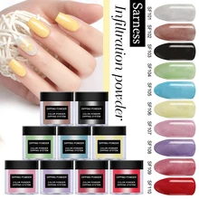 Sarness 18 г цветной акриловый гель Порошковые блестки для ногтей порошок погружения порошок арт наборы для ногтей изменение цвета блеск порошок