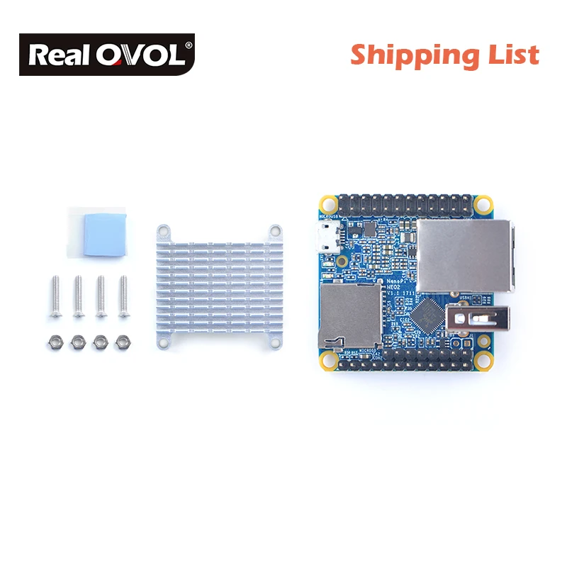 Billig RealQvol FriendlyARM NanoPi NEO2 LTS 64bit Cortex A53 Entwicklung Bord Schneller Als Raspberry PI Orange Pi