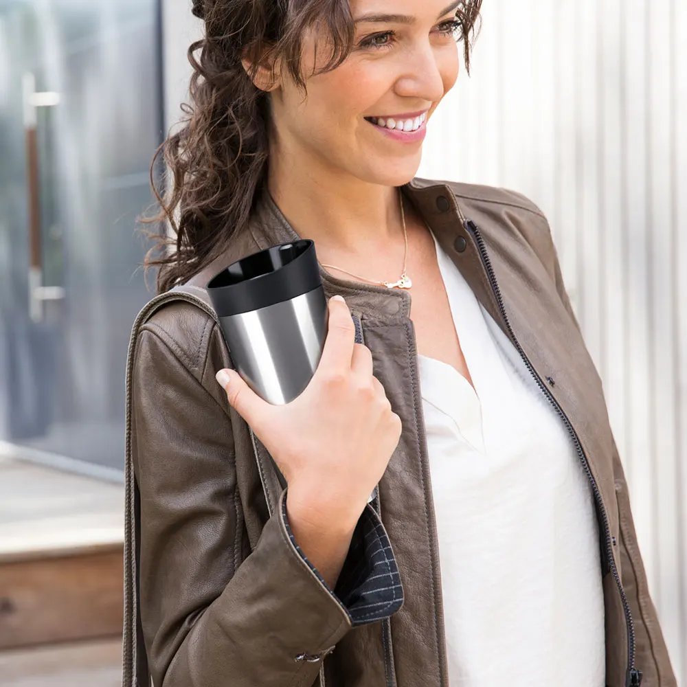 Термокружка Tefal City Mug нержавеющая сталь 0,36 л K3120174