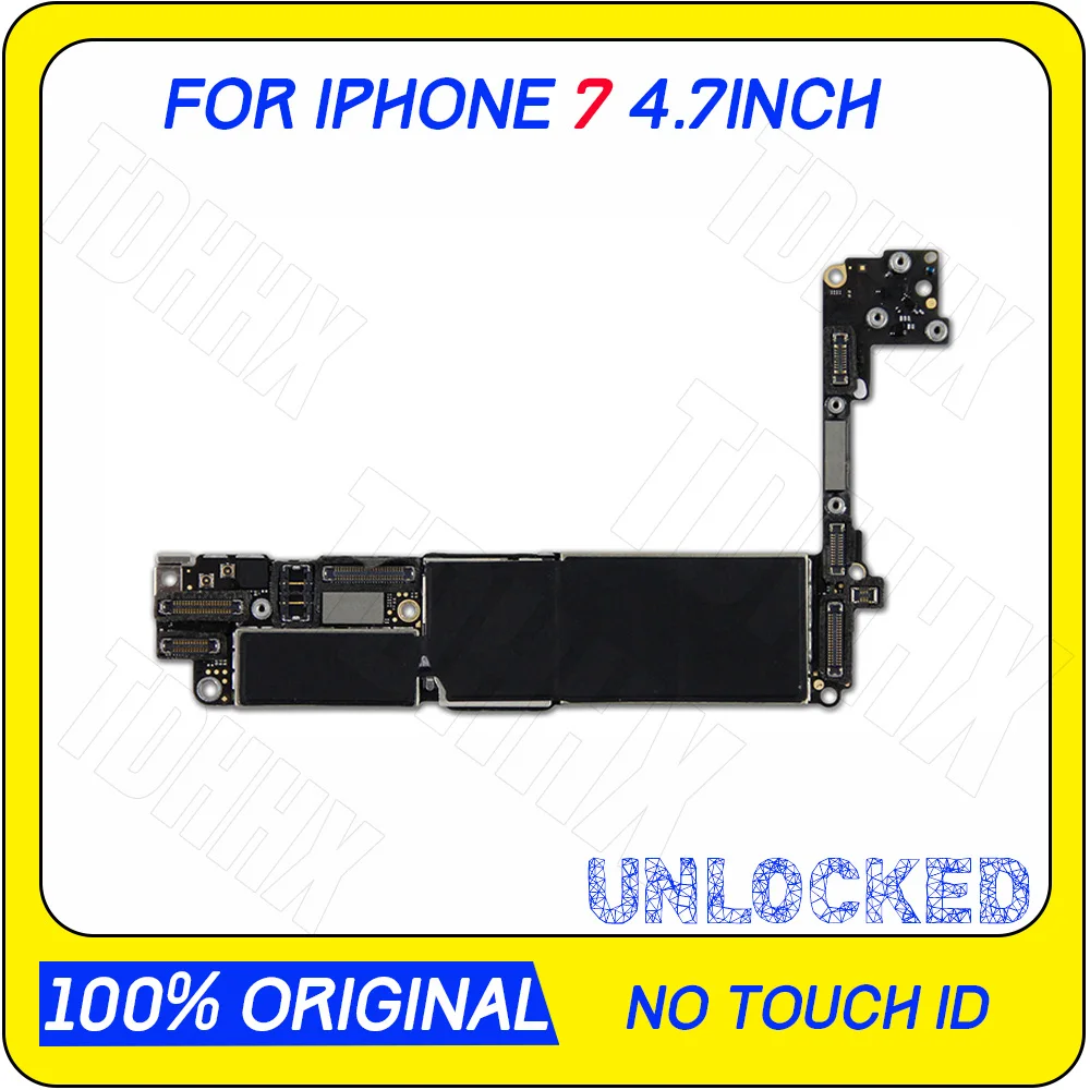 Материнская плата для iphone 7 4 дюйма разблокированная материнская с Touch ID/NO ID 100%