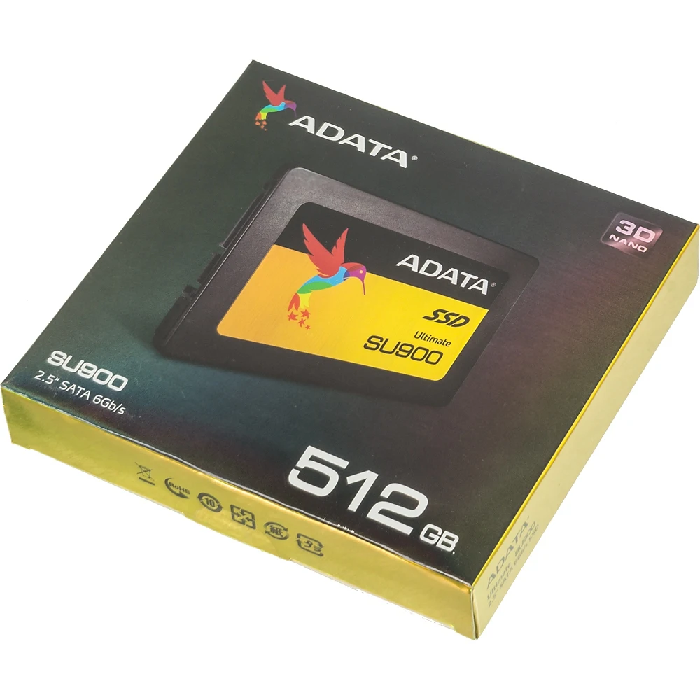 Накопитель SSD A-Data SATA III 512Gb ASU900SS-512GM-C SU900 2.5"