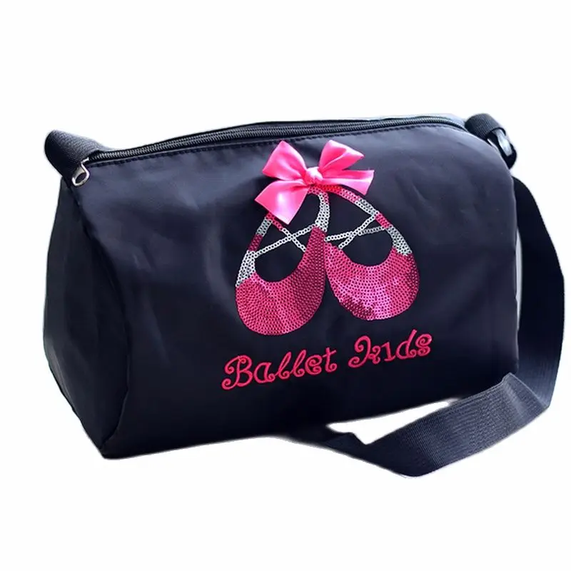 Children Pink Ballet Dance Bag For Girls,Ballerina Kids Cross body Ballet bags, Children Pink