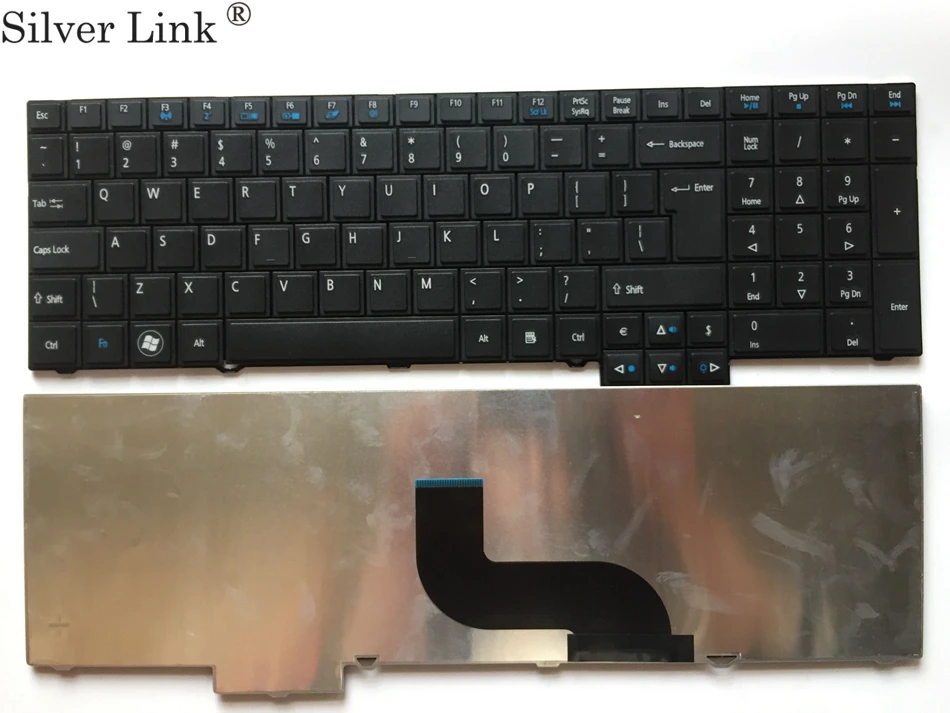 Английская клавиатура UI для Acer TravelMate 5760 TM5760 5760G 5760Z 5760ZG TM6595 6595 6595tg 6596G 6595T 6595TG TM6495T |