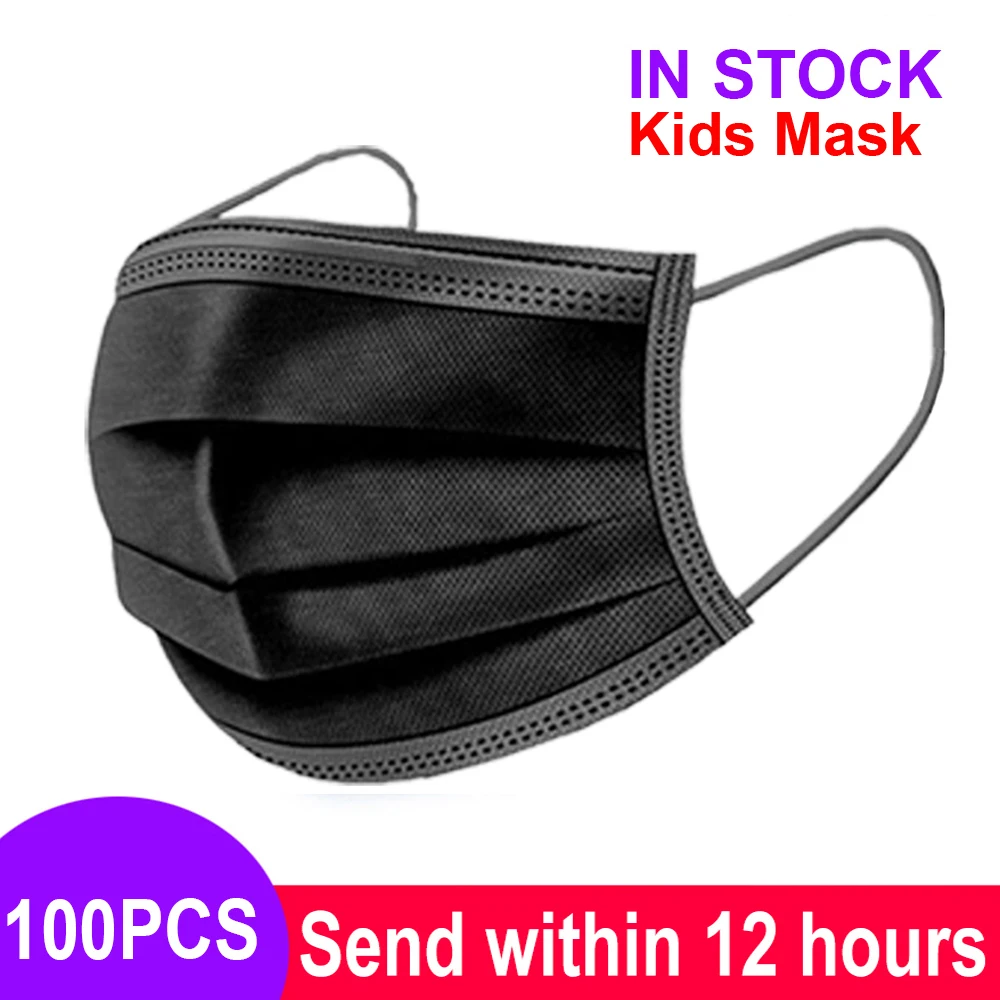 Masque de protection respiratoire 3 plis, angle montrant les plis et les élastiques.