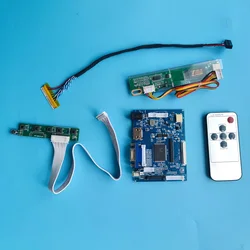 kit Work for LP154WX4 TL Controller Board SCREEN HDMI-compatible VGA 1280*800 driver panel monitor 2AV DIY LCD remote AV 15.4