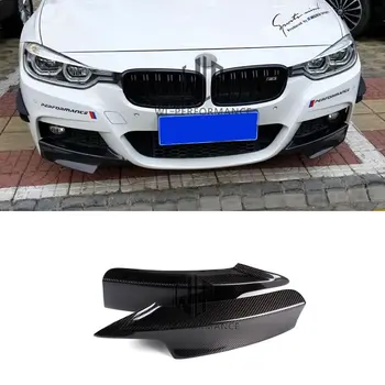 

F30 F35 3 Series High Quality Carbon Fiber Auto Car Front lip Aprons Splittter For BMW F30 F35 3 Series MT MP Style Car Body Kit