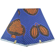 Лучшее качество настоящая голландская Настоящая Африканская ткань с восковой печатью печатная восковая ткань хлопок Нигерия для платья