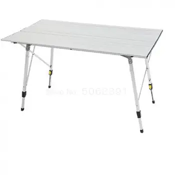 

Aluminum Alloy Folding Table, Picnic Table, Ultra-light Picnic Equipment, Portable Barbecue Stand For Camping Exhibition