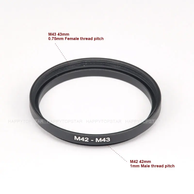 42mm to 43mm Male to Female Coupling Ring Adapter