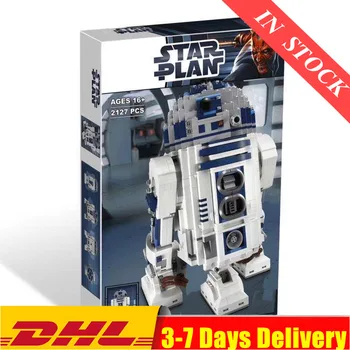

IN Stock 05043 Star Wars Space Out of Print The R2-D2 Robot Set Model Building Blocks 2127pcs Bricks Toys Compatible 10225