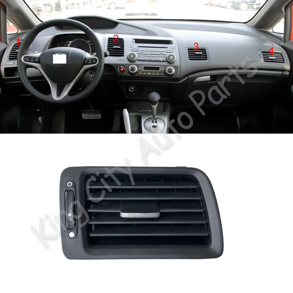 CAPQX для Honda Civic FA1 FD1 FD2 06-11 передний пассажирский боковой кондиционер вентиляционное отверстие кондиционер освежающий холодный воздух выход в сборе