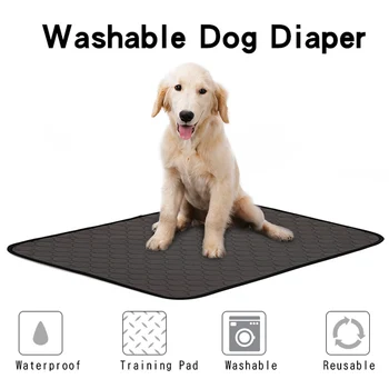

Reusable Dog Pee Pad Pet Training Puppy Pads Waterproof Diapers for Dog Urine Absorbent Mat Pads Pee Training Toilet Easy Clean
