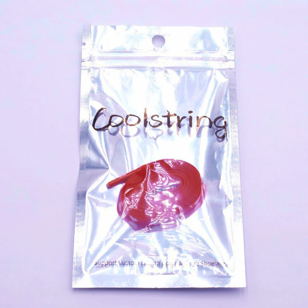 Coolstring сублимированные шнурки с цифровой печатью плоские красным белым сердечком