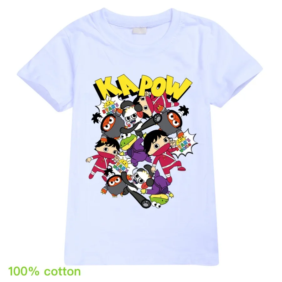 

Kids Clothes Girls 8 To 12 Boy Ryan Toys Review Children Active Graphic T Shirts Tops Toddler Baby Short Sleve Harajuku Shirt