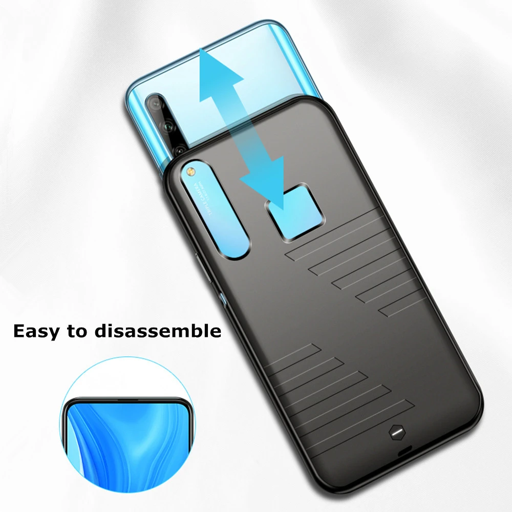 NTSPACE 6800 мАч Внешний аккумулятор зарядное устройство чехол s для huawei Y9 Prime чехол для батареи запасной внешний аккумулятор чехол для зарядки