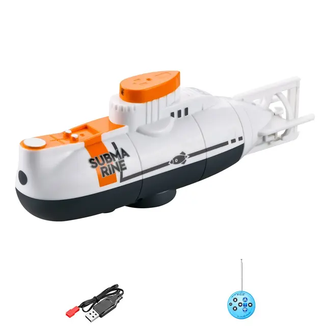 Mini RC Submarine 6 Channel Remote Control Boat Ship Waterproof Diving Toy Simulation Model Gift For Kids 1