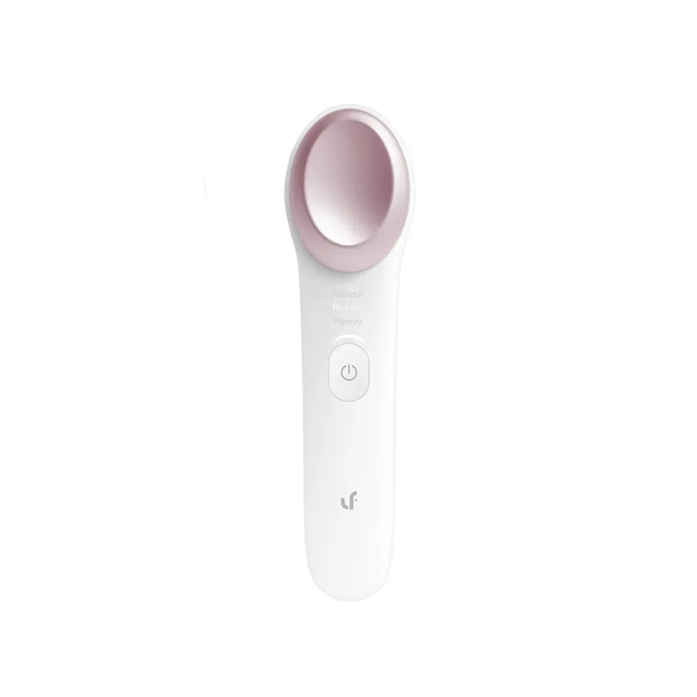Розовый Xiaomi Mijia LF массажер для глаз, холодный и теплый свет Авто Смарт Температура Сенсор Управление автоматический Сенсор глаза расслабиться USB Перезаряжаемые - Цвет: Розовый
