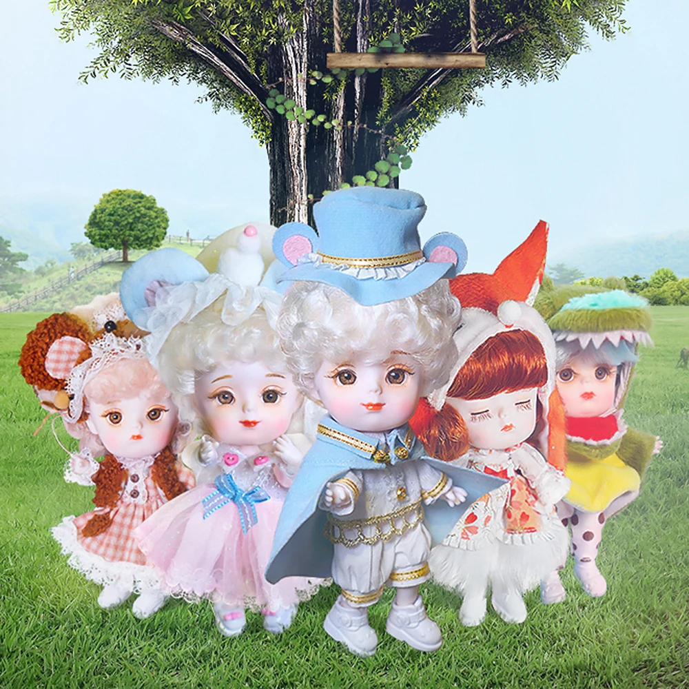 DBS Dream Феи 1/12 BJD 26 шарнирное тело 14 см Серия животных DODO Детская Подарочная коробка