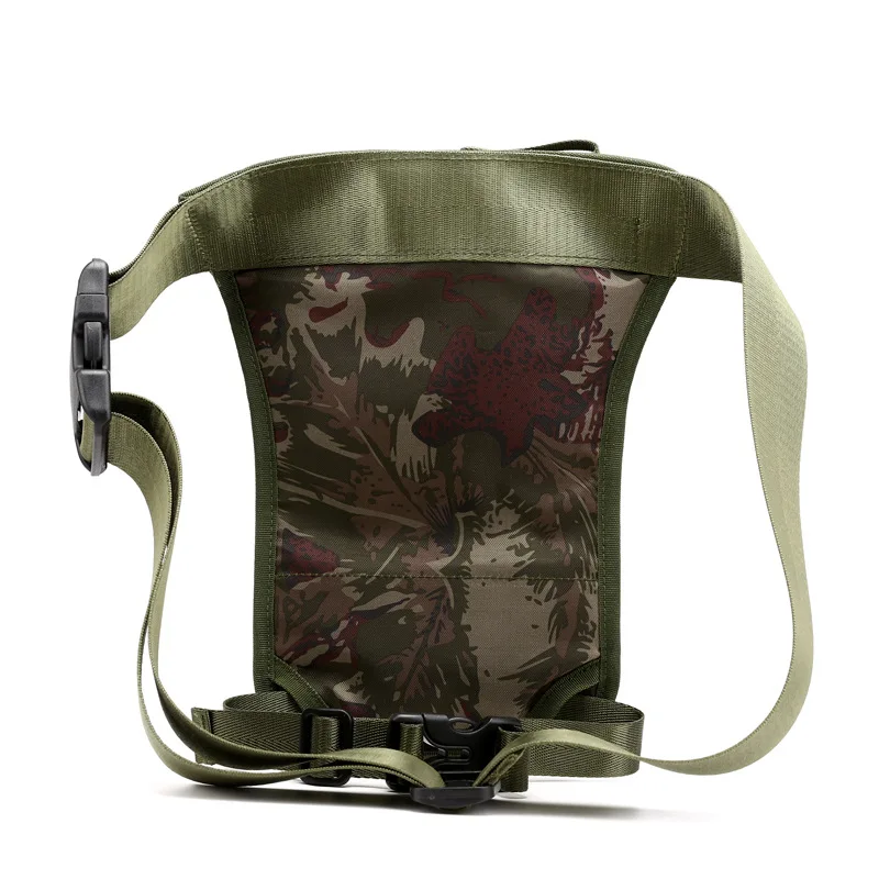Weysfor Men Nylon Drop Leg Bag Hip Bags On The Thigh Handy Fanny Pack Belt Hip Bum Pocket Casual Waist Bags Crossbody Bag