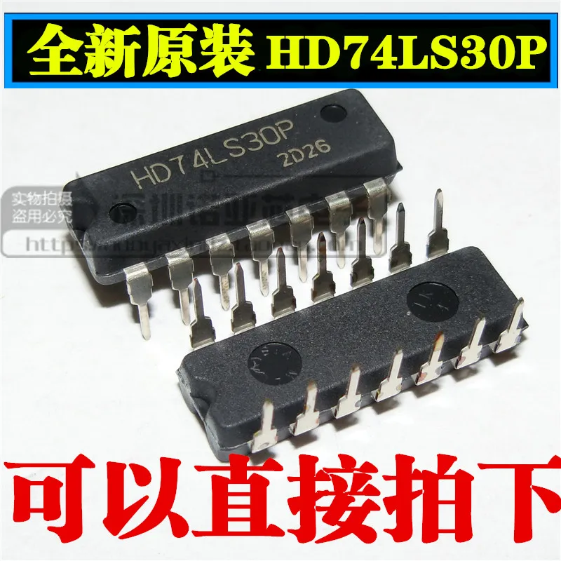10 шт./лот HD74LS30P 74LS30 logic IC DIP-14