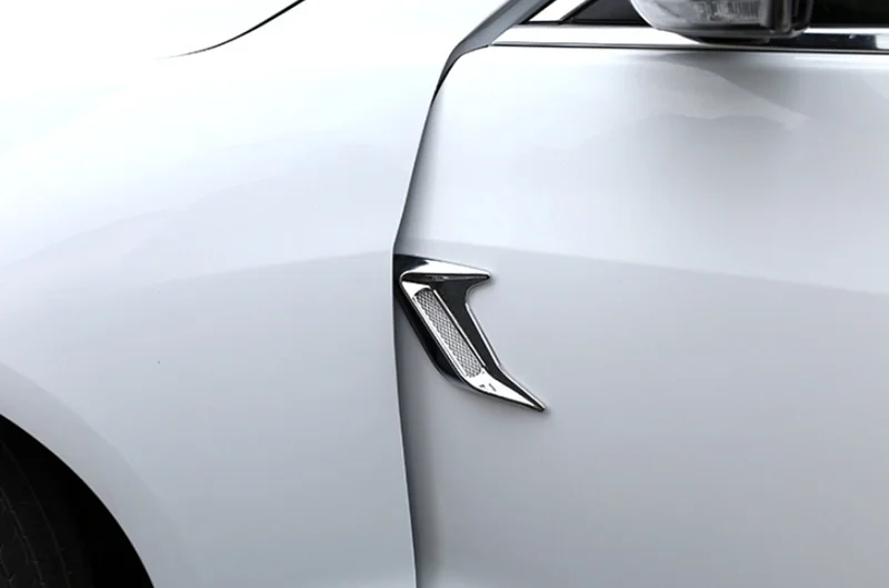 Автомобильная боковая вентиляционная решетка имитация акул жабры боковое отверстие для Mazda 2 3 5 6 Axela CX-3 CX-4 CX-5 CX8