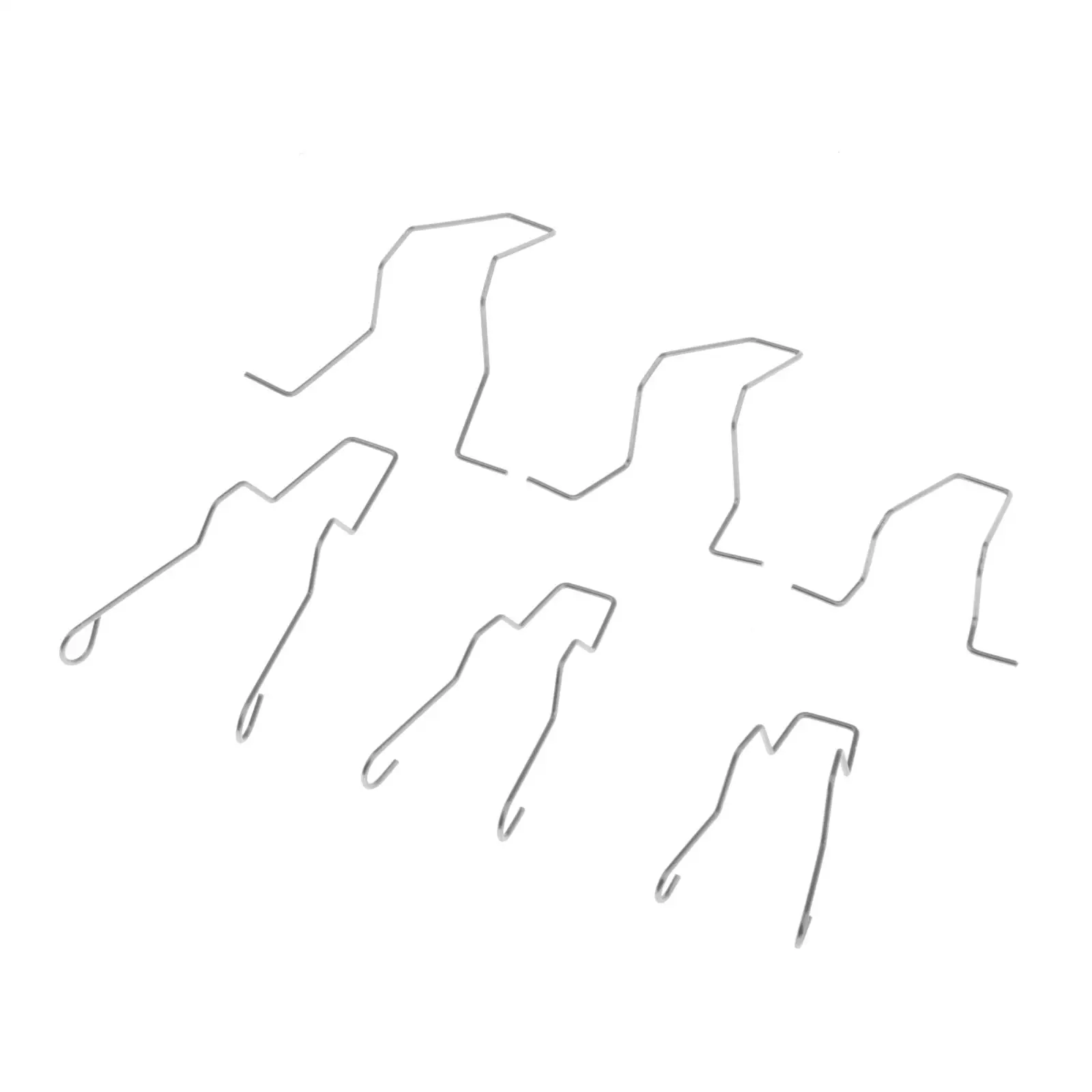 6pcs/Set Car Headlamp Dip Spring Clips , Car Headlight Retainer Clamps for H1 H4 H7Headlight Bulb Holder, Universal