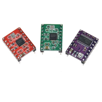 

5pcs Pololu A4988 Driver Step Stick Electronics Practica 3D Printer Parts Reprap Stepper Motor Driver With Heatsink Allegro 4988