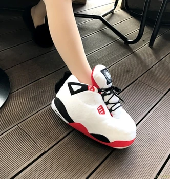 

Ballroom Flash Sneakers Unisex Winter Warm Home Slippers Women Indoor Casual Slides Ladies Slippers Flat Shoes Woman Big Size 43