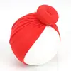 2019 Baby Accessories For Newborn Toddler Kids Baby Girl Boy Turban Cotton Beanie Hat Winter Cap Knot Solid Soft Hospital Caps 4