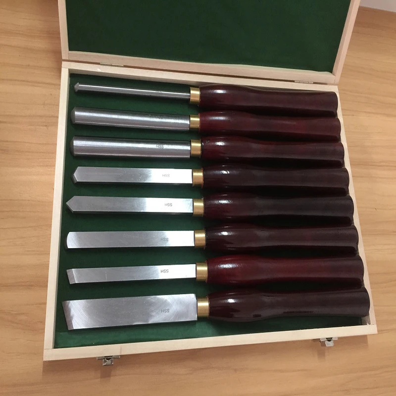 8 комплектов высококачественных автомобильных деревянных ножей