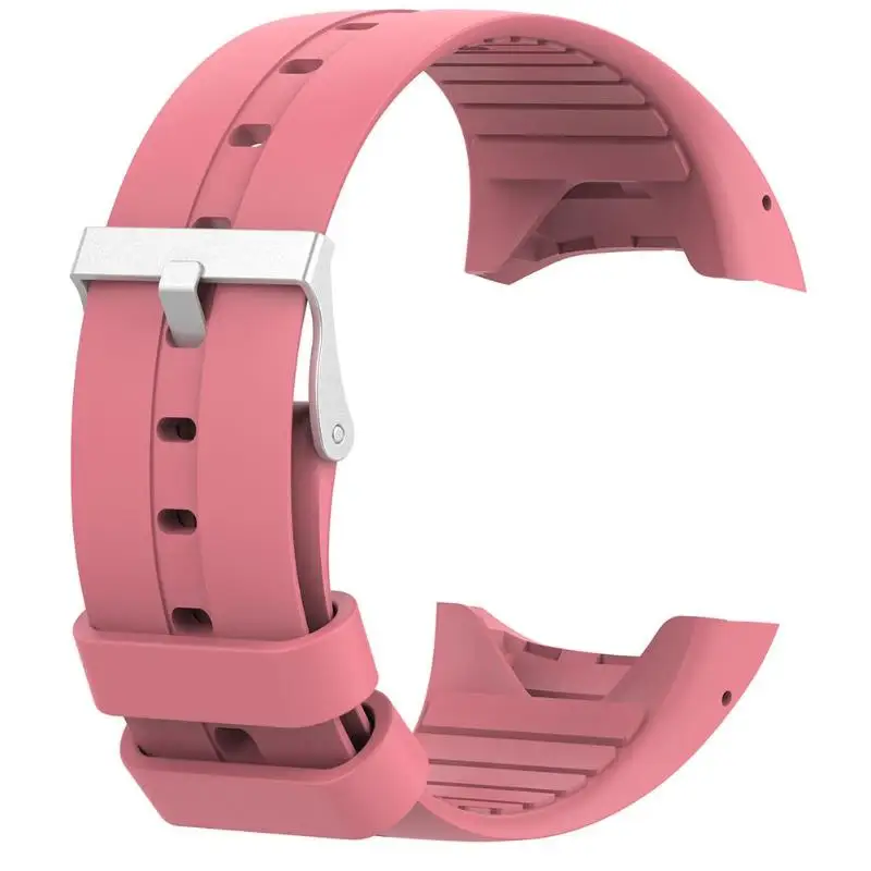 Силиконовый сменный Браслет для часов Polar M400 M430 - Цвет: Pink
