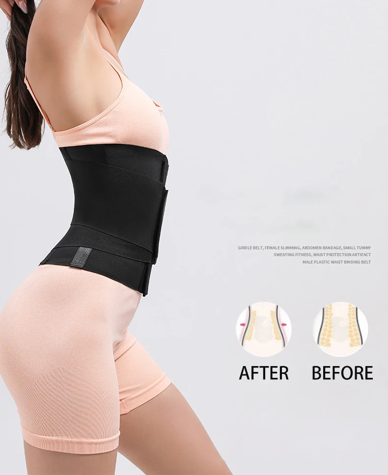 Verstelbare taille trainer riem voor sport en lichaamsvorming_voghion.com