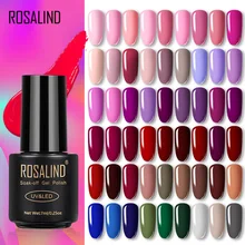 ROSALIND Vernis Gel Vernis Lot Pour Les Ongles Extension Vernis Semi Permanent Tous pour Manucure Base Manteau Ongles UV Gel Vernis À Ongles