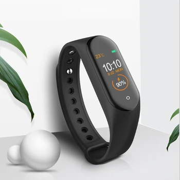 

HOT M4 Smart Bracelet Exercise Meter Smart Pedometer Bracelet Blood Pressure Heart Rate for iphone xiaomi huawei