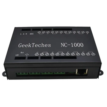 

NC-1000 Ethernet RJ45 TCP/IP Remote Control Board with 8 Channels Relay Integrated AC250V 485 Networking Controller DC7-24V