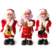 Музыкальная электрическая Рождественская игрушка Санта-Клаус, кукла, игрушка для детей, рождественские подарки, интересные улучшения отношений