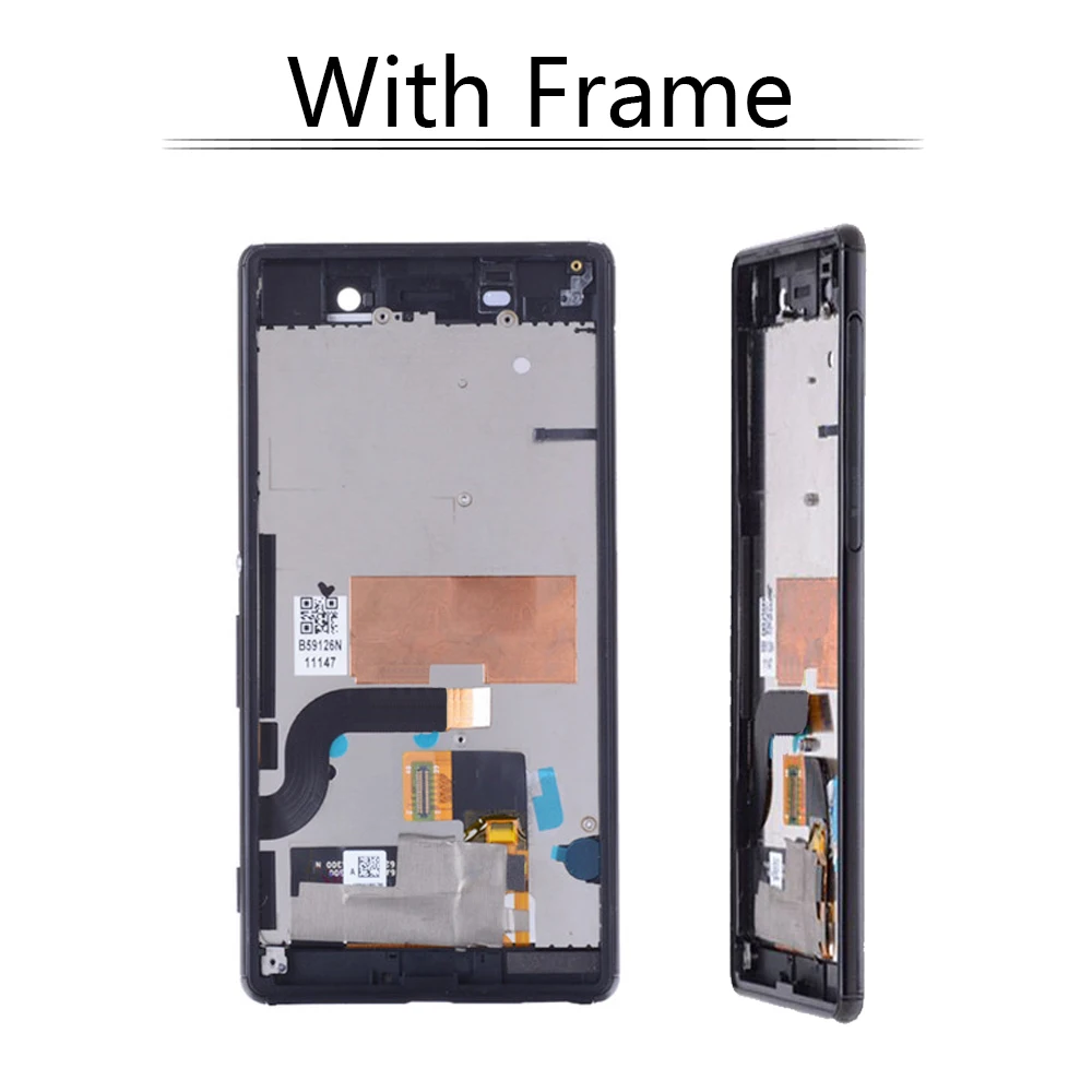 5," для SONY Xperia M5 ЖК сенсорный экран с рамкой дигитайзер сборка для SONY XPERIA M5 дисплей E5603 E5606 E5653 ЖК