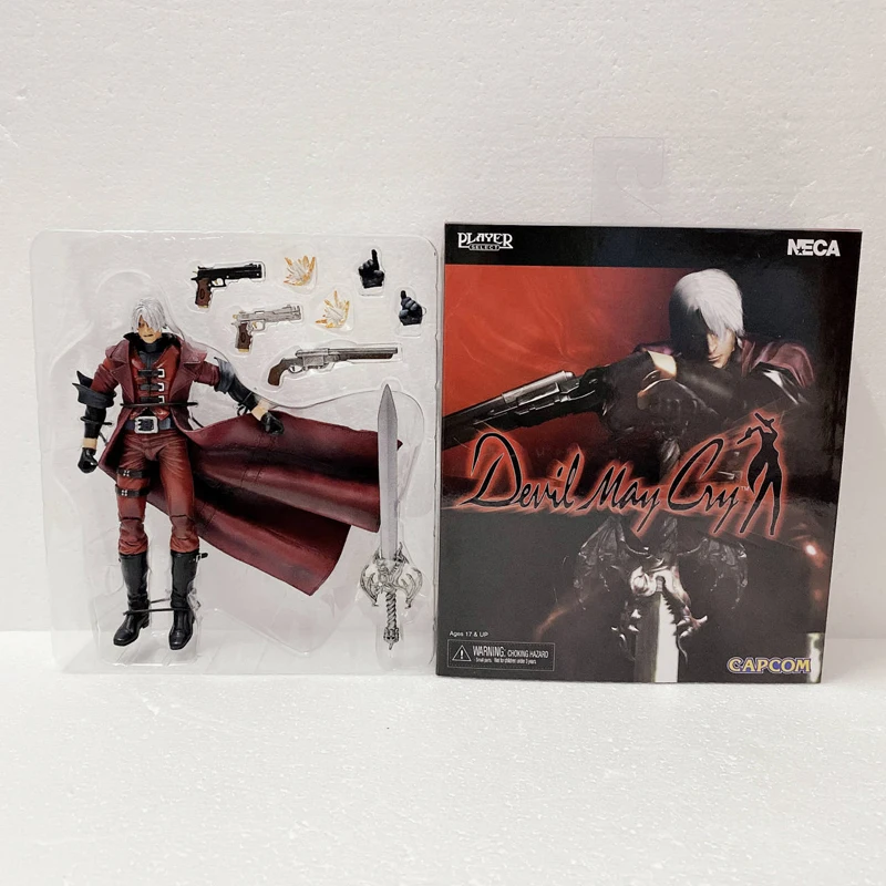 7 дюймов NECA Devil May Cry Son of Dante Spartan ПВХ фигурка фигурки игрушка кукла рождественский