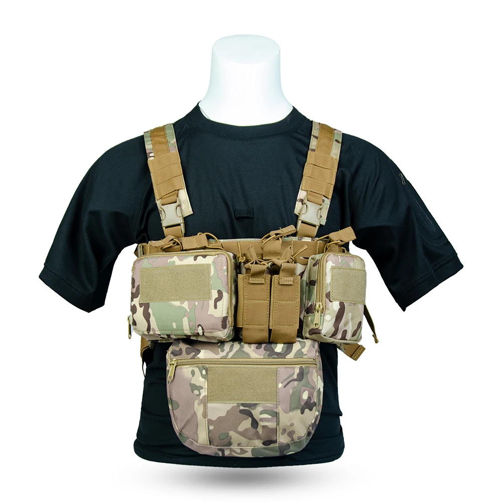 Gilet tactique avec système de fixation Molle, gilet tactique d'extérieur multifonction équipement de sport, équipement tactique tactique militaire Gilet tactique avec système de fixation Molle, gilet tactique d'extérieur multifonction équipement de sport, équipement tactique tactique militaire