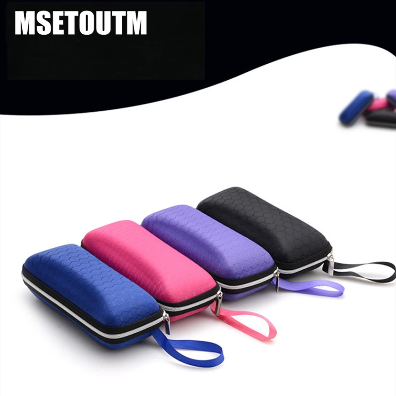 MSETOUTM 2020 Новый Многоцветный Чехол для очков на молнии мужчин и женщин футляр