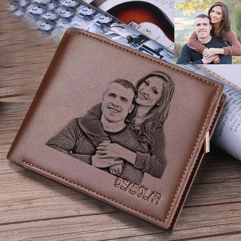 Engraved wallets for men Picture Wallet Trifold Short Ultra-thin Fashion Young Leather Wallet Money Clip Custom Photo Gift
Engraved wallets for men Picture Wallet Trifold Short Ultra-thin Fashion Young Leather Wallet Money Clip Custom Photo Gift