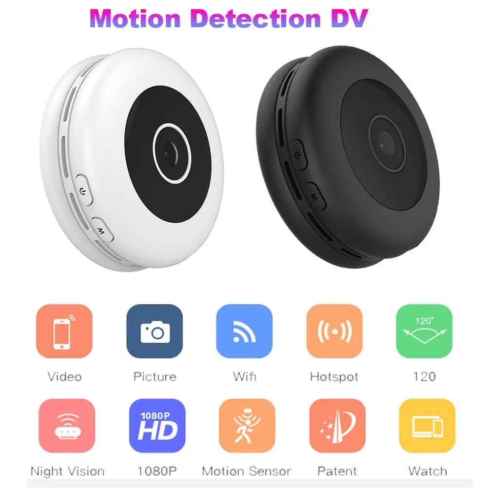 

1080P Mini Wifi Camera H11 Magnetic Micro Cam Night Vision Motion Detection Wireless HD Video Camcorder Security WiFi Cameras