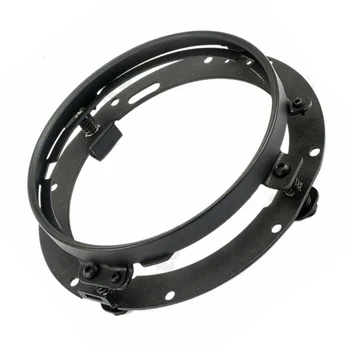 

Cradle Headlight Bracket Holder Replacement Ring For Jeep Wrangler JK 2007-2016 Round