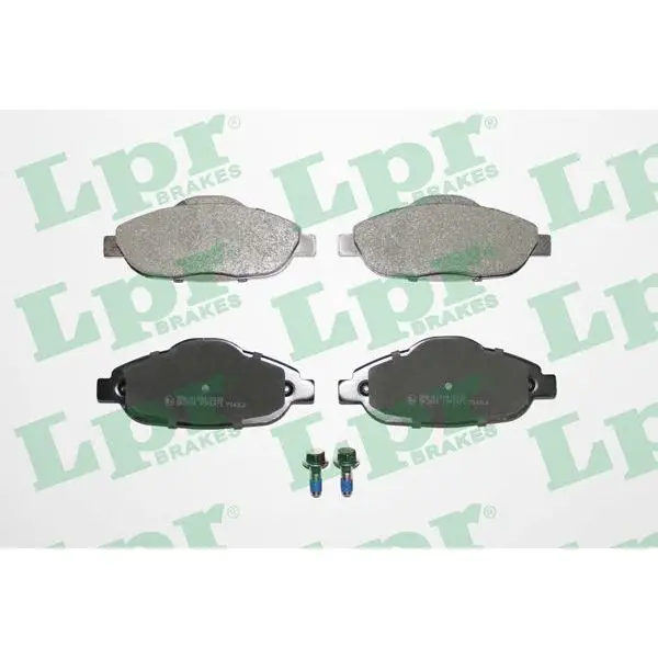 Колодки тормозные PEUGEOT 308 07-/3008 09- передние LPR 05P1471