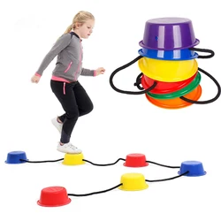 Jeu de tremplins d'équilibre pour enfants de 4 à 8 ans, jouets pour garçons et filles, 6 pièces par paquet 