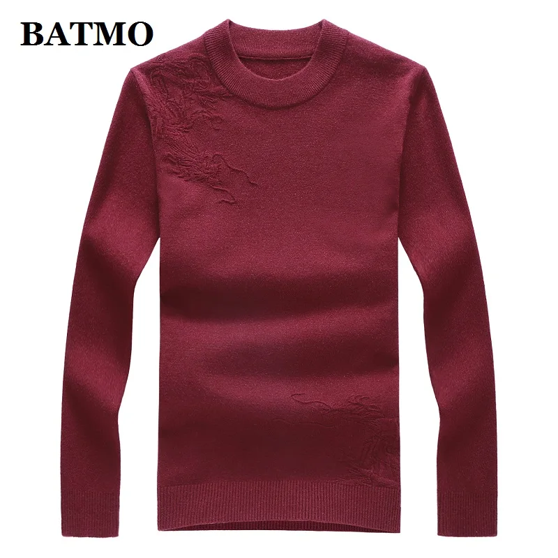 BATMO Новое поступление осенний высококачественный мужской свитер, мужские пуловеры больших размеров M-8XL 9994