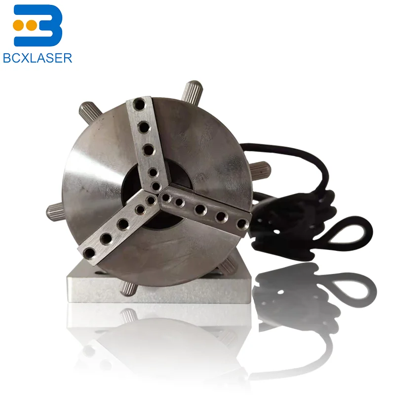 

rotary fixture for laser marking machine