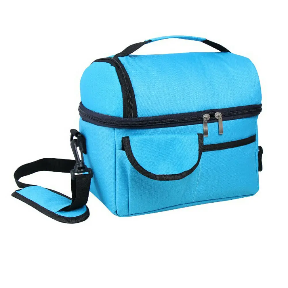8L Термосумка для пищи Coolbag для работы пикника для взрослых детей пищевой контейнер для еды - Цвет: Диско