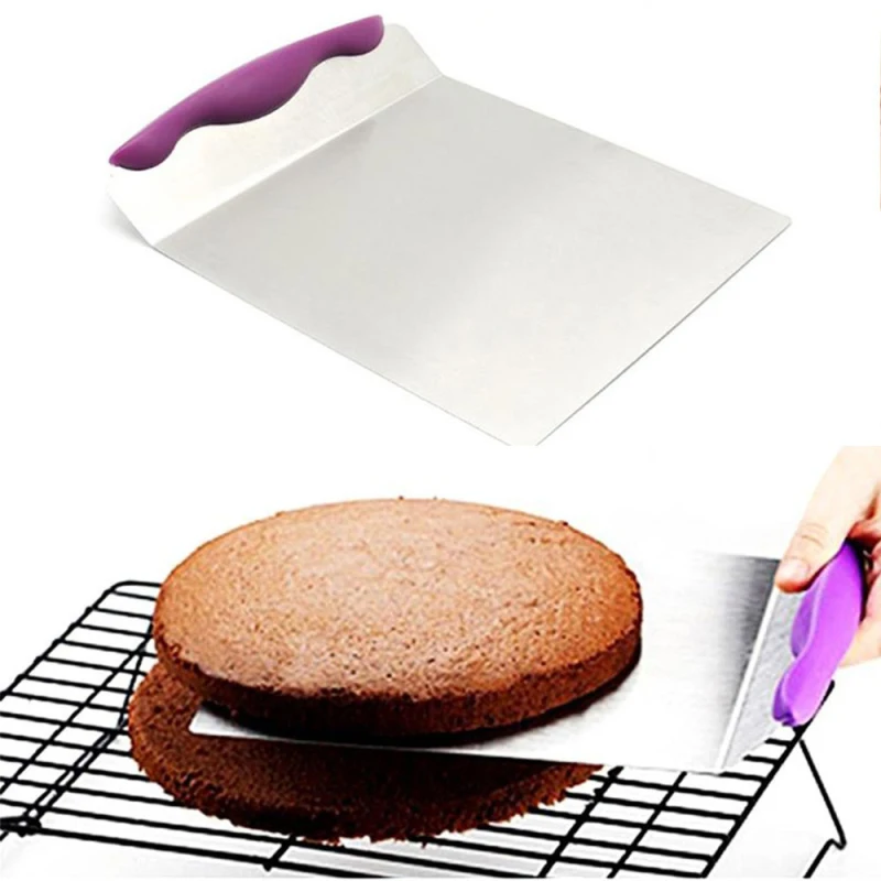 8Inch Kitchen StainlessSteel Cake Transfer Shovel Cookie Steak Pizza Spatula Home Baking Accessories Bakery Tools Kitchen Tool
